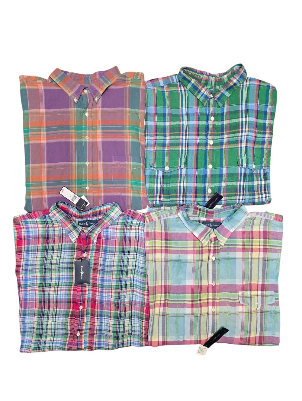 4pc Nwt! Vintage Polo Ralph Lauren Southwestern Shirt Sz 5xlt